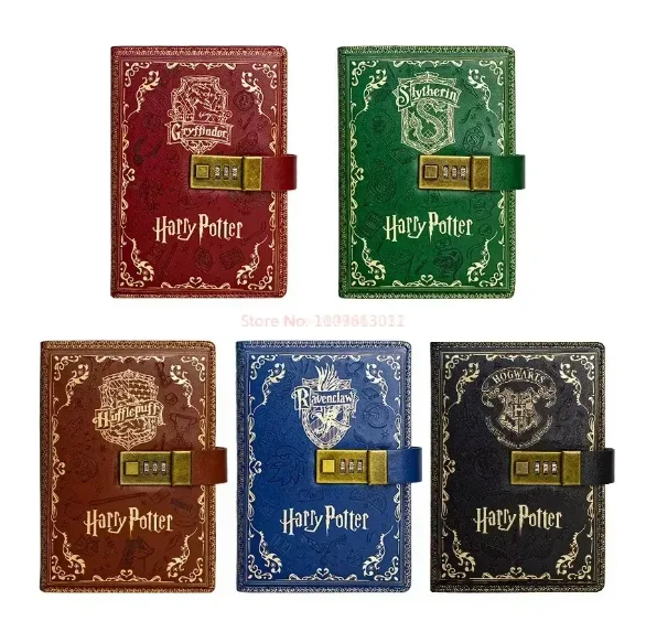 A5 Magical and Fun Secret Diary with Lock Password Journal Everyday Writing Gifts for Girls and Boys Retro Password Notebook