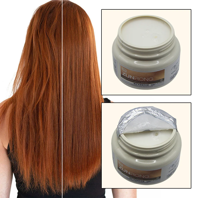 Zunrong hair revitalizing mask keratin treatments mask factory price ultra soft professional collagen