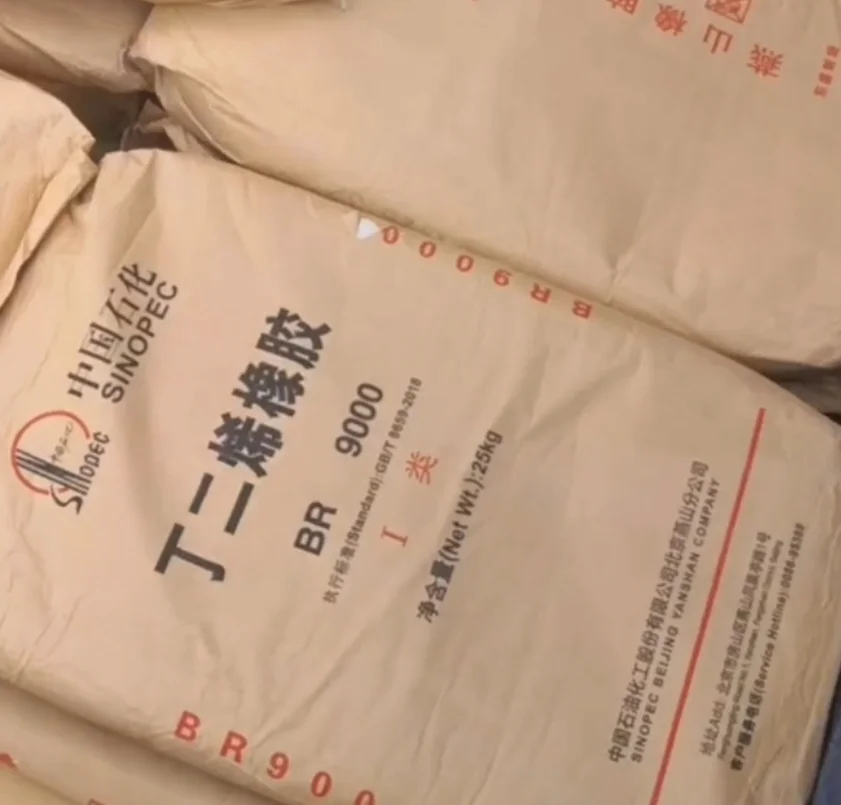 China Hot Sell Synthetic Rubber Factory Supply Br9000 All Kinds of Cis-Polybutadiene Br9000