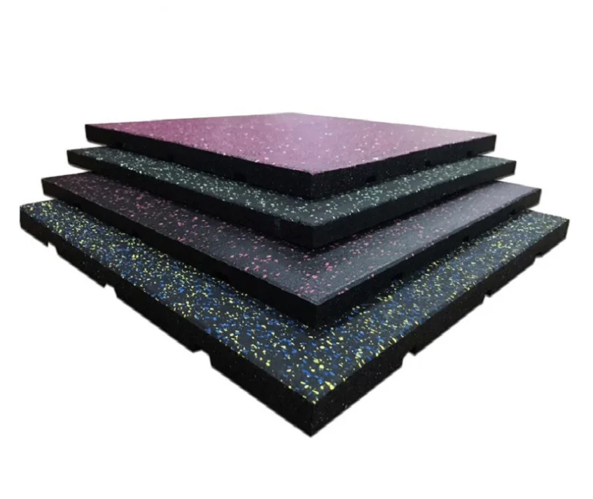 
Product name Gym Rubber Floor Mat, Material recycled tire rubber+EPDM crumbs rubber tiles 