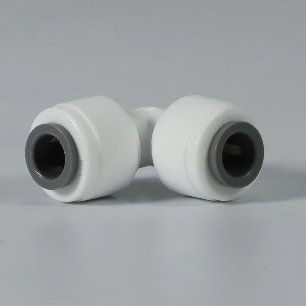 Plastic water accessories 1/4 - 1/4 Elbow RO System Parts Quick Fitting Connector Fitting Quick Connector