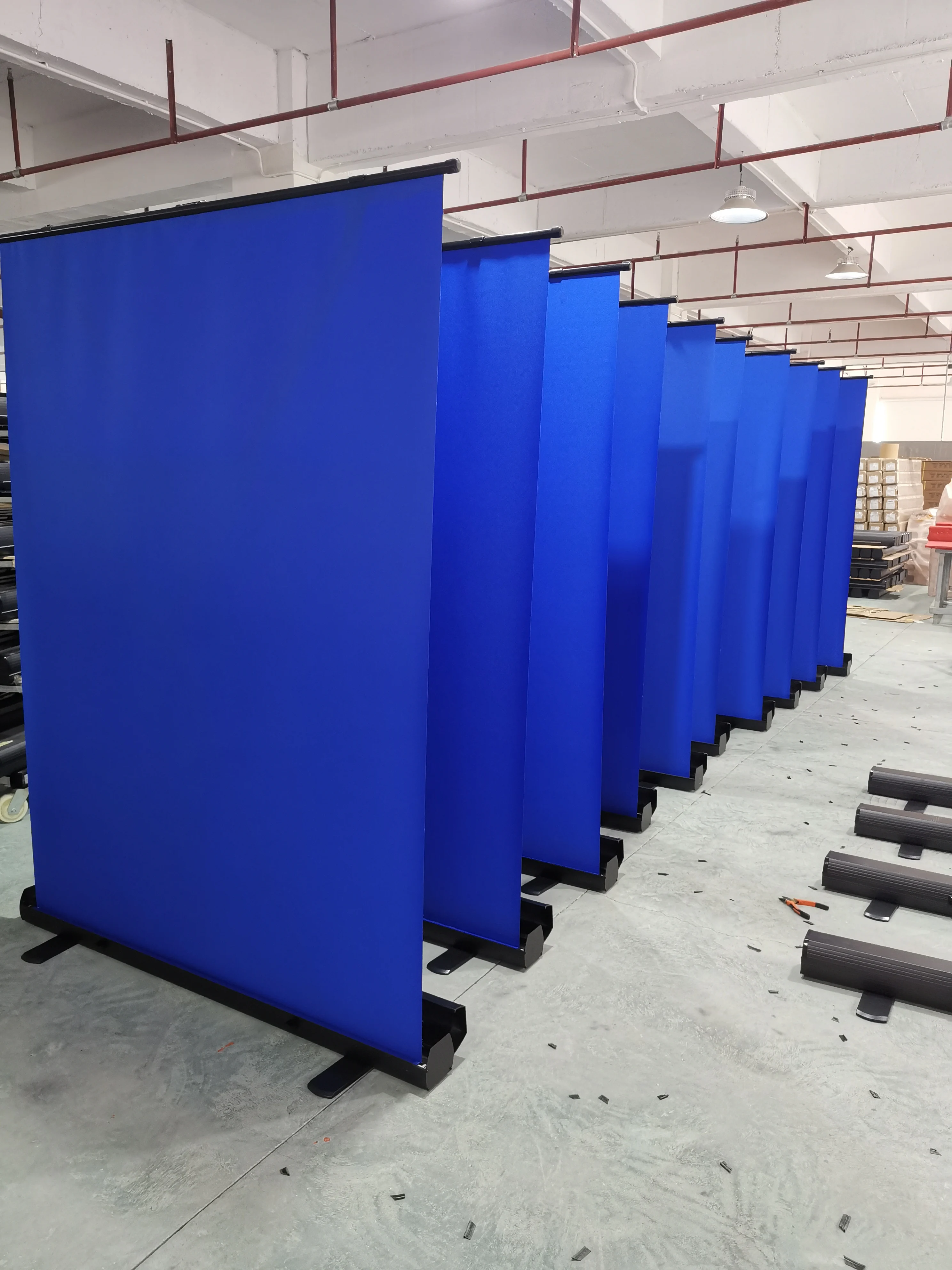 XJK Retractable Chromakey Green Screen Backdrop Collapsible Blue White Black Roll Up Background for Photography Studio