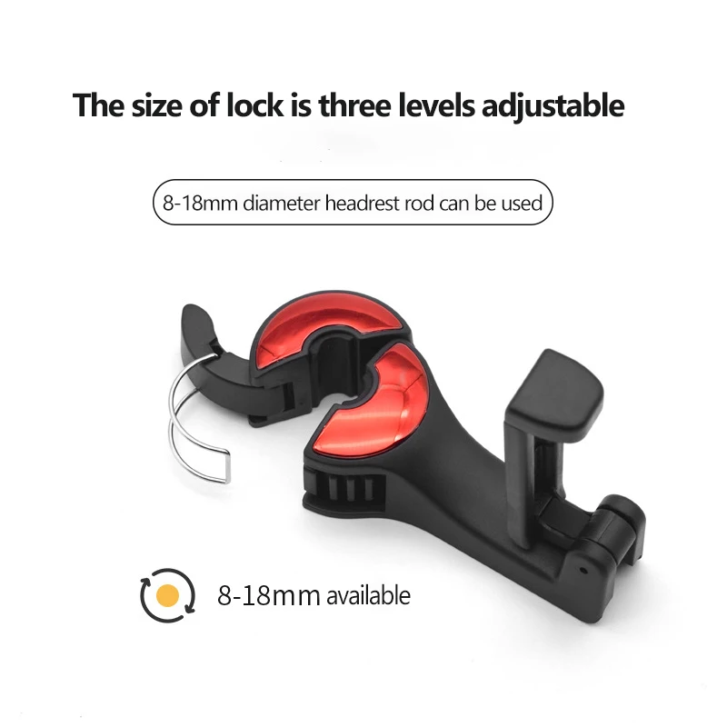 New Multi Function Universal Phone Bracket Car Seat Hanger Holder For
