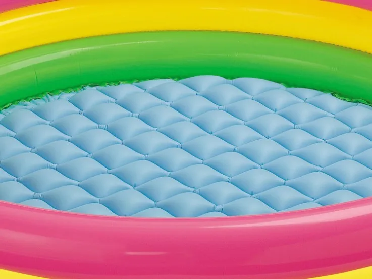 
Best selling PVC rainbow inflatable swimming pool for kids 61cm 