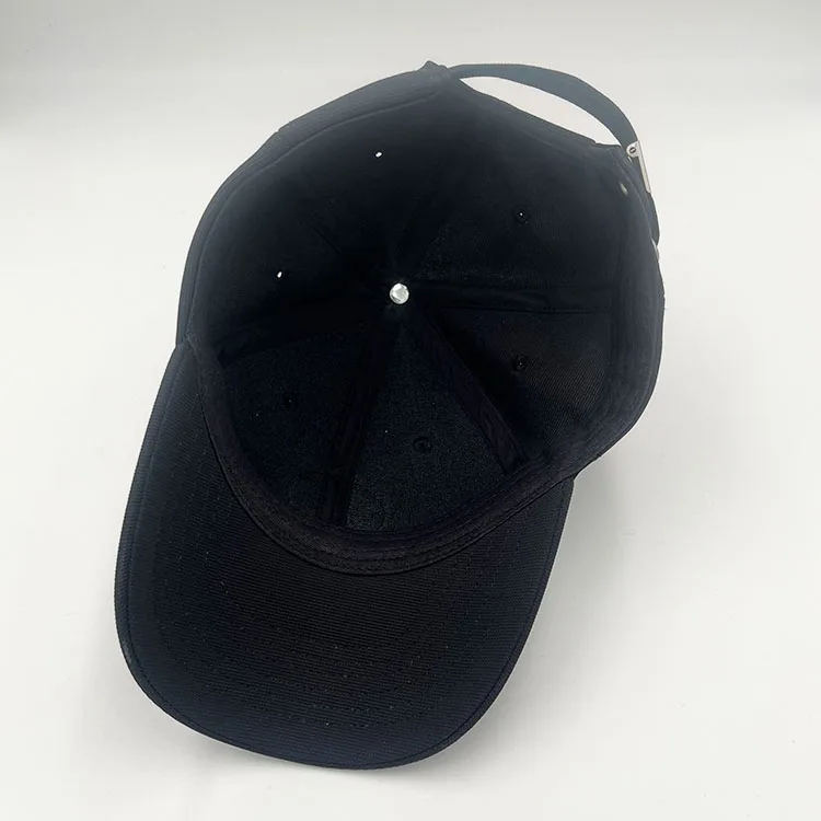 Eco-friendly Fabric Customized Leather badge logo  Custom Rubber Patch Metal Adjustable Leather Strap Custom Suede Winter Hat