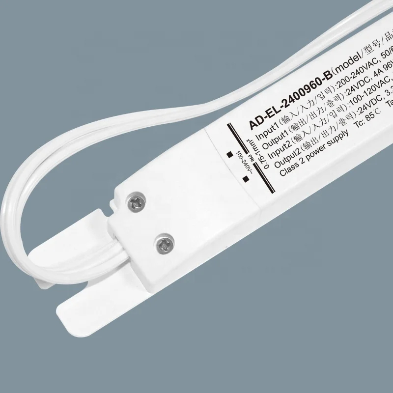 Edgelight Factory Direct Sale Ultra-thin Power Supply Transformers LED Adapter 24V 3.33A/4A 60-200W CE UL Approved