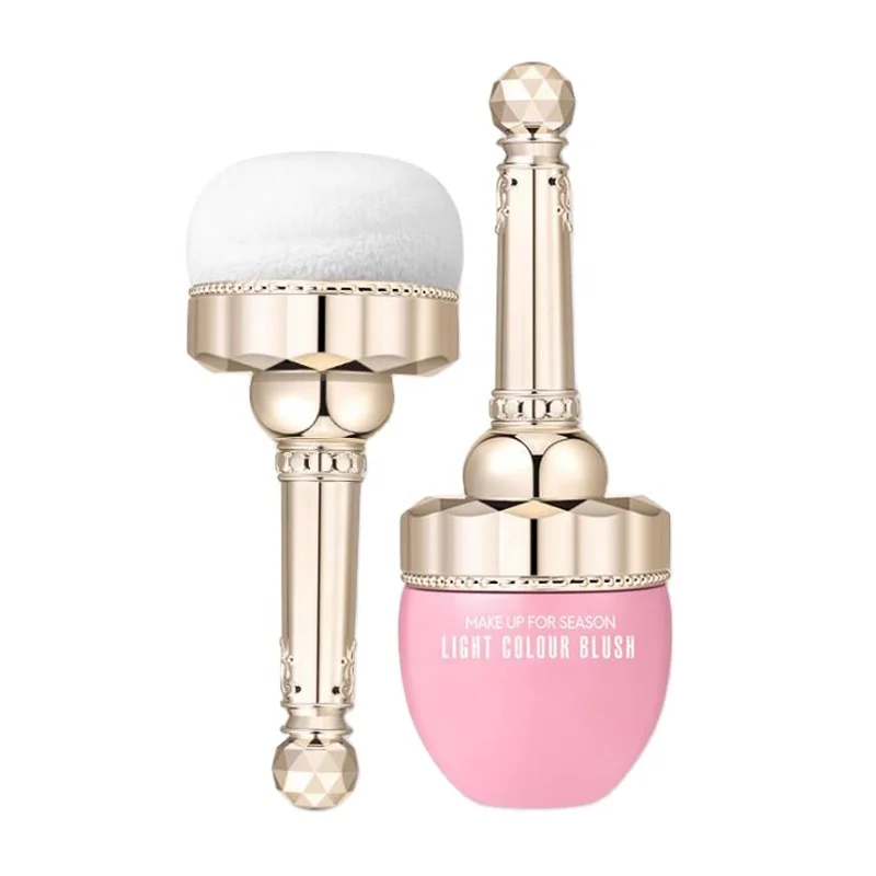 Makeup light colours Blusher Face Powder Pigment Mineral Peach Blush Professional Texture Cheek private label