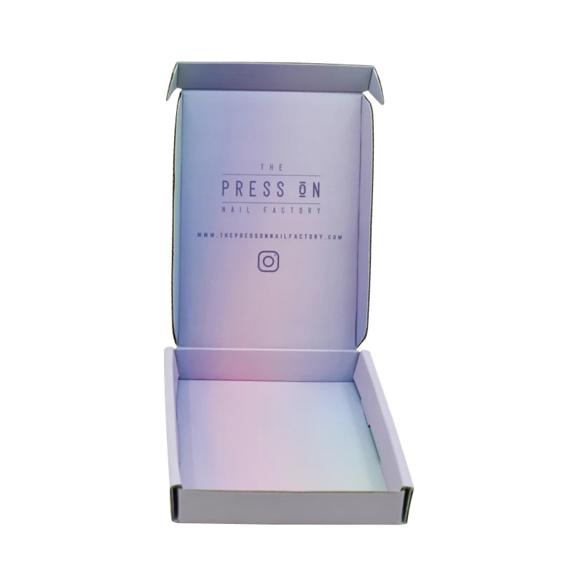 Customized Logo Printing Luxury Packaging Paper Box High Quality Shipping Corrugated Cardboard Folding Gift Boxes