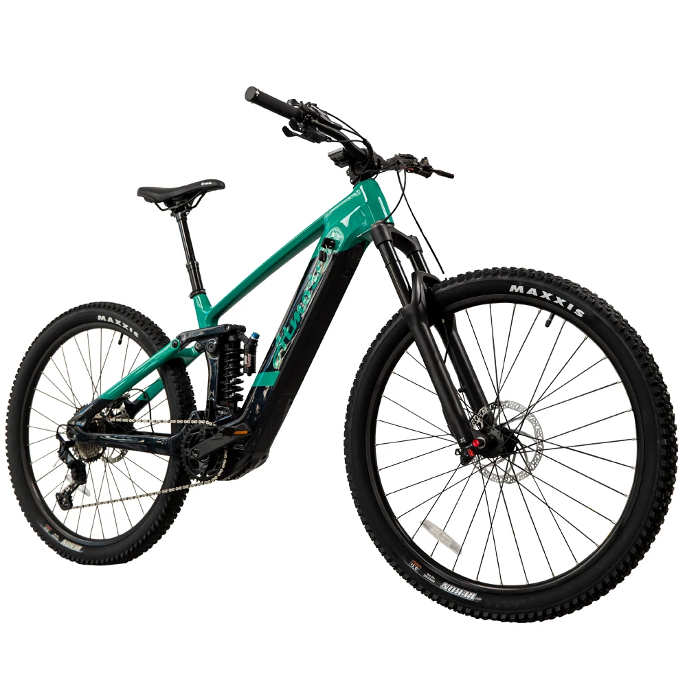 Быстрая доставка электрический велосипед 29 Inch Bafang мотор 500W 48V 17.5Ah батарея горные, фара для электровелосипеда в полноподвесочный горный электрический