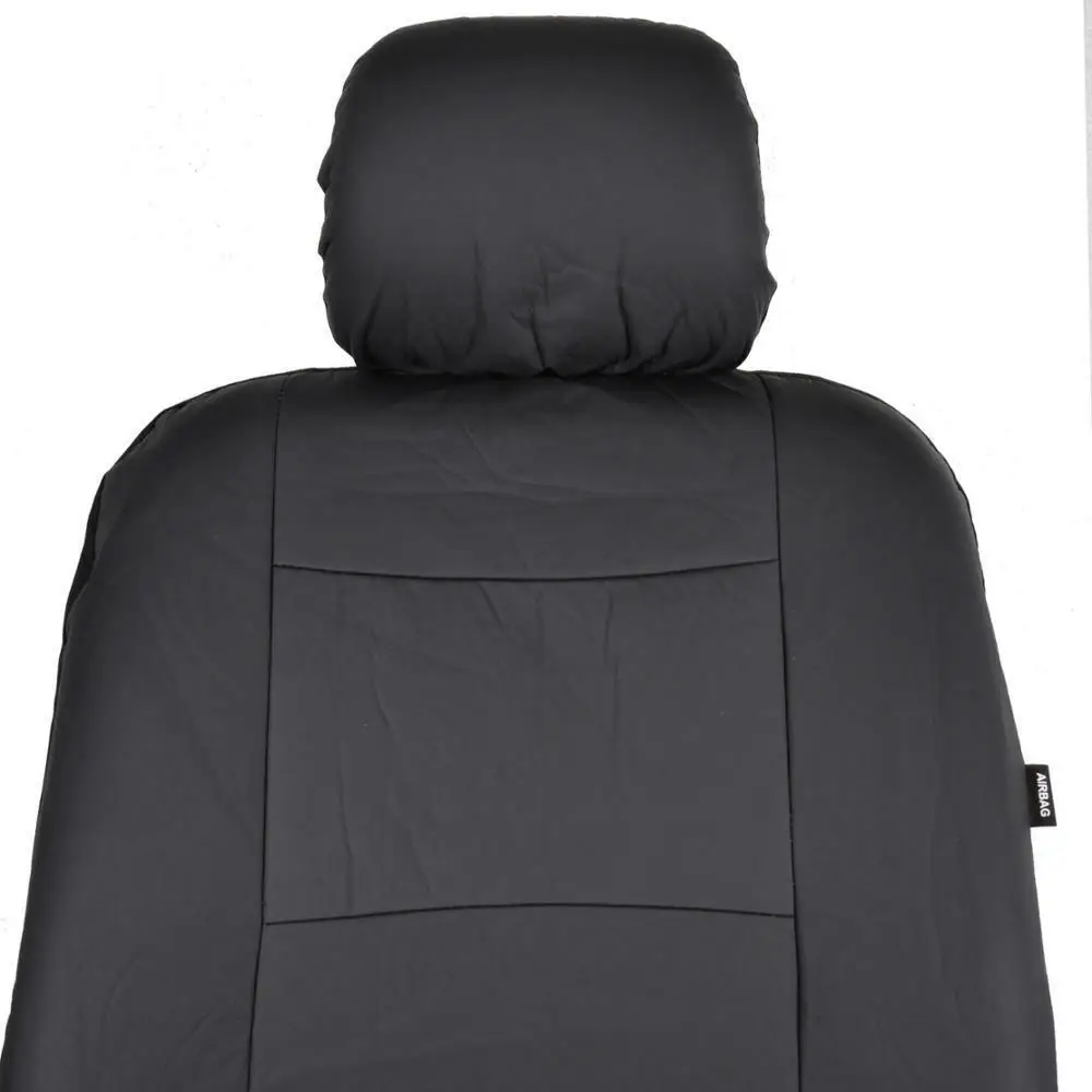 Luxury PU Leather Four Seasons Universal Car Seat Cover 9 Pieces Full Set Well Fit Car Front Rear Seat Cover