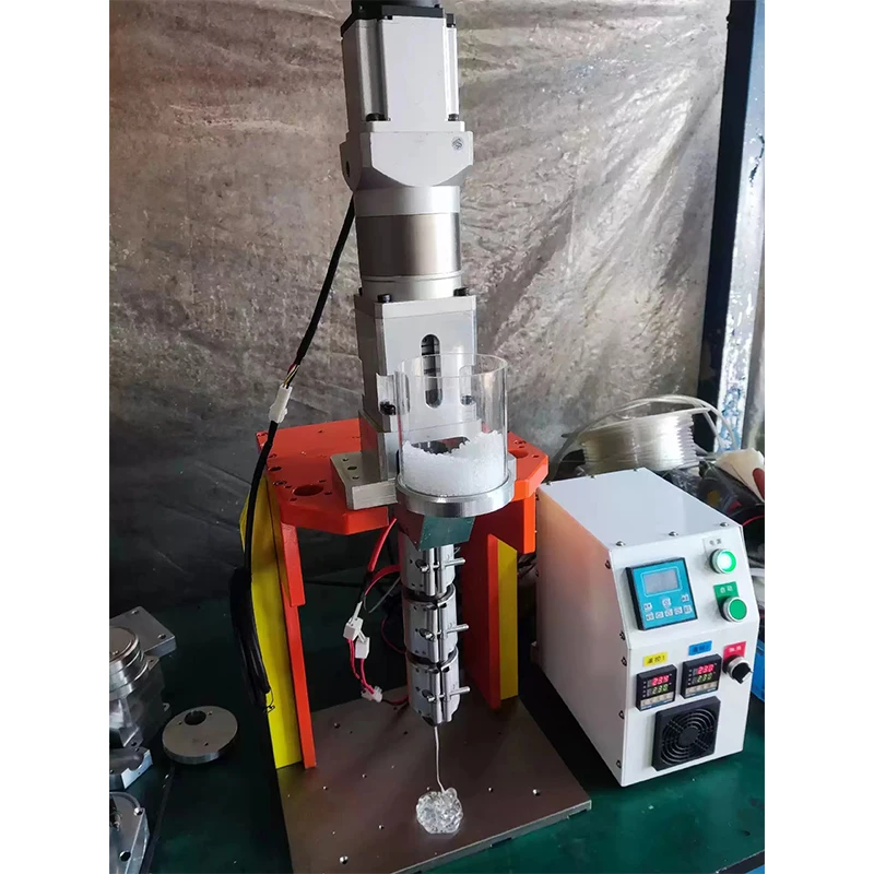 Electric 3D Printing Extruder Vertical Extruder 1200W Injection Molding Machine Desktop Laboratory Plastic ABS PP Extruder