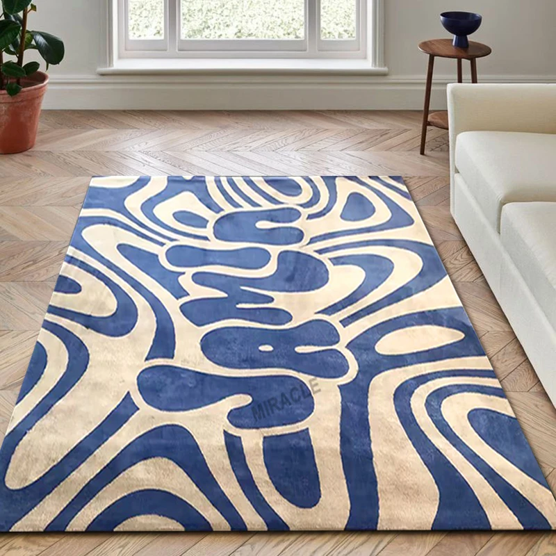 Custom Carpet Racecourse Decoration Modern Rug Abstract Yellow Mat Yellow And Pink Carpet