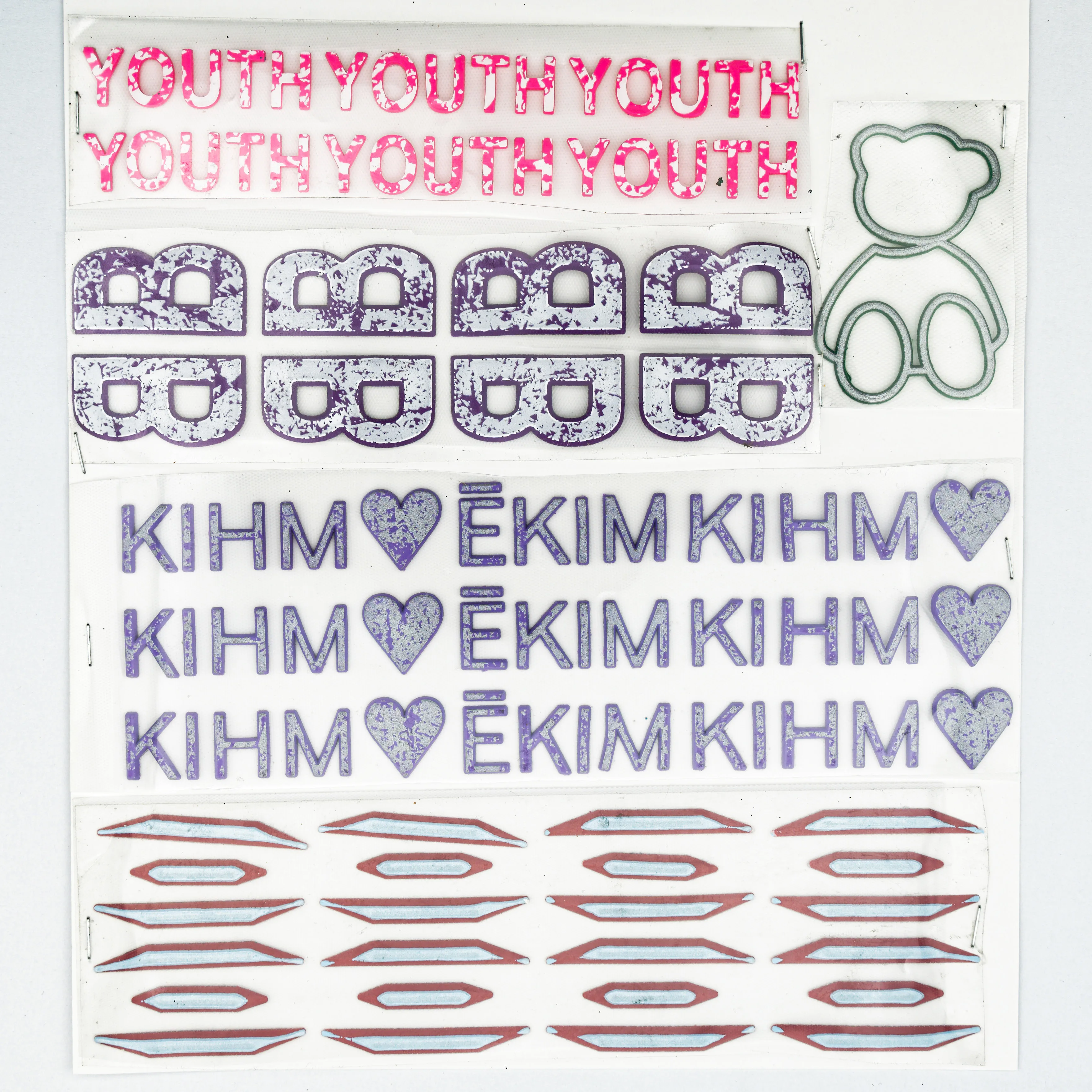 Trademark vulcanizing machine for soft adhesive labels hat logo labels heat transfer hot stamping production