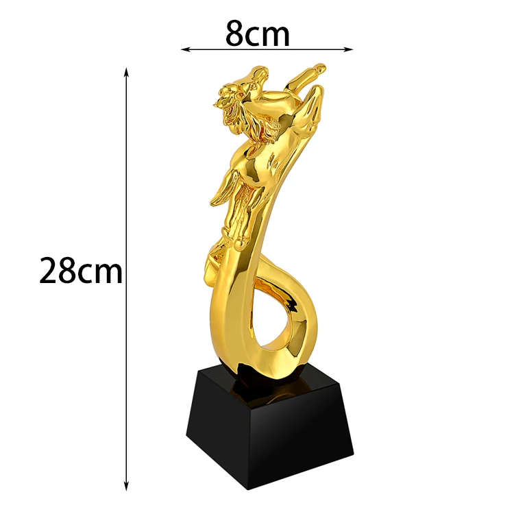 2024 Newest Business Trophy Awards Customized Creative Award Ceremony Thumb Resin Any Competitions Gift Sports Events Trophy