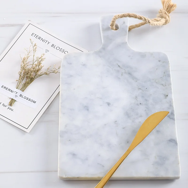 100% Natural Marble Chopping Board Marble Cheese Serving Board for Home Decor