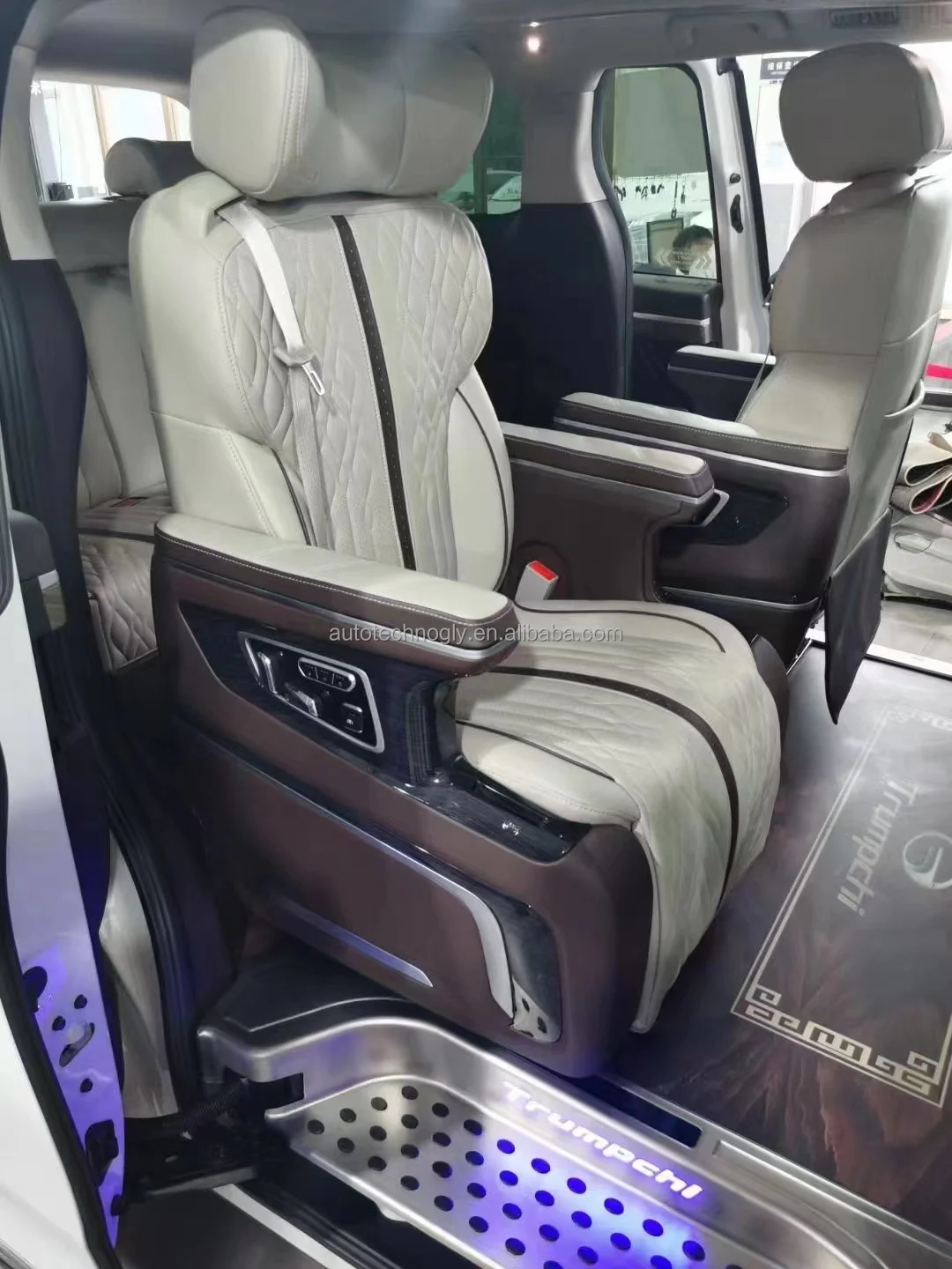 China General AUTO MPV Chair Motorized Sprinter Leather Motorhome Vip Van Seat With High Quality