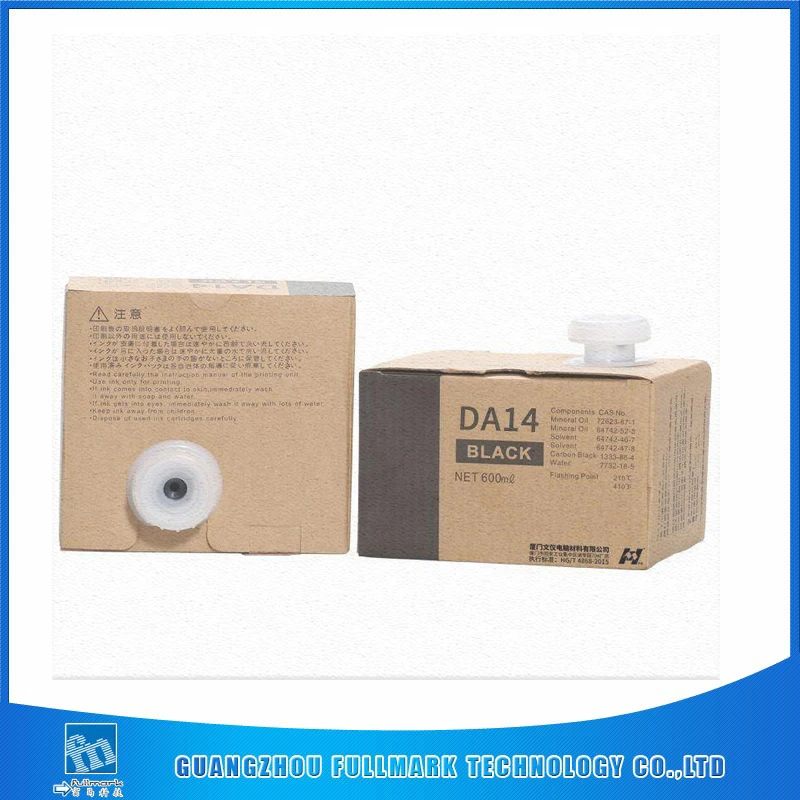 Duplo DA14 ink for use in  DUPLO DP-A120 digital duplicator machine