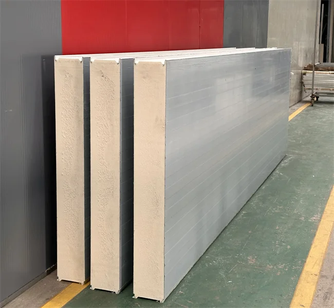 Thickness 30-200mm SIPS Building insulation board  Polyurethane PU PIR sandwich cold room storage  panel