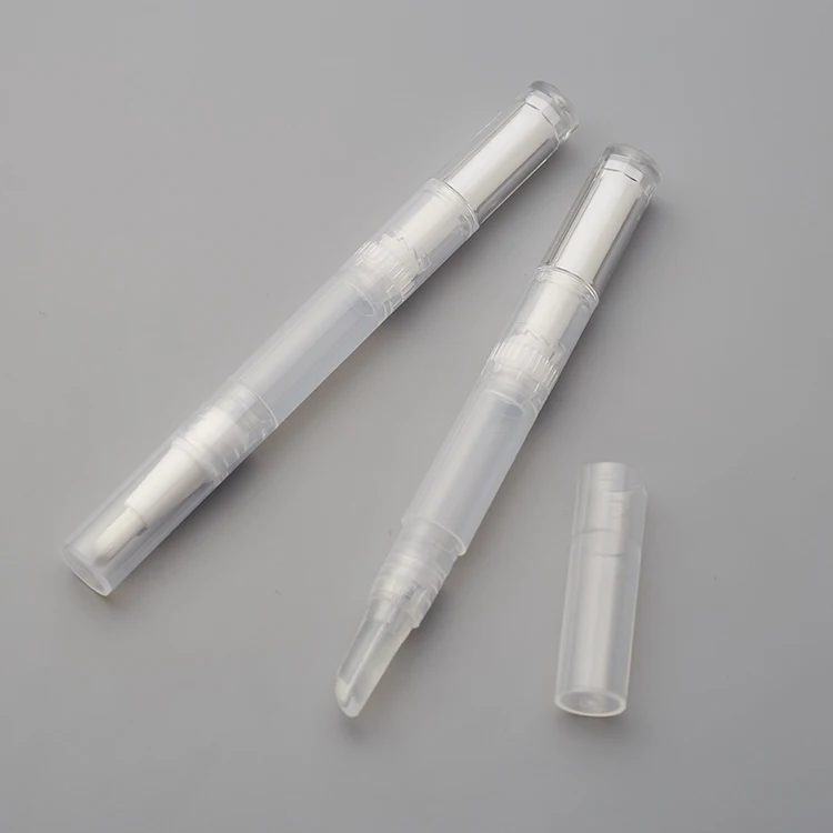 
Your own brand eyebrow white empty cosmetic twist pencil tube 