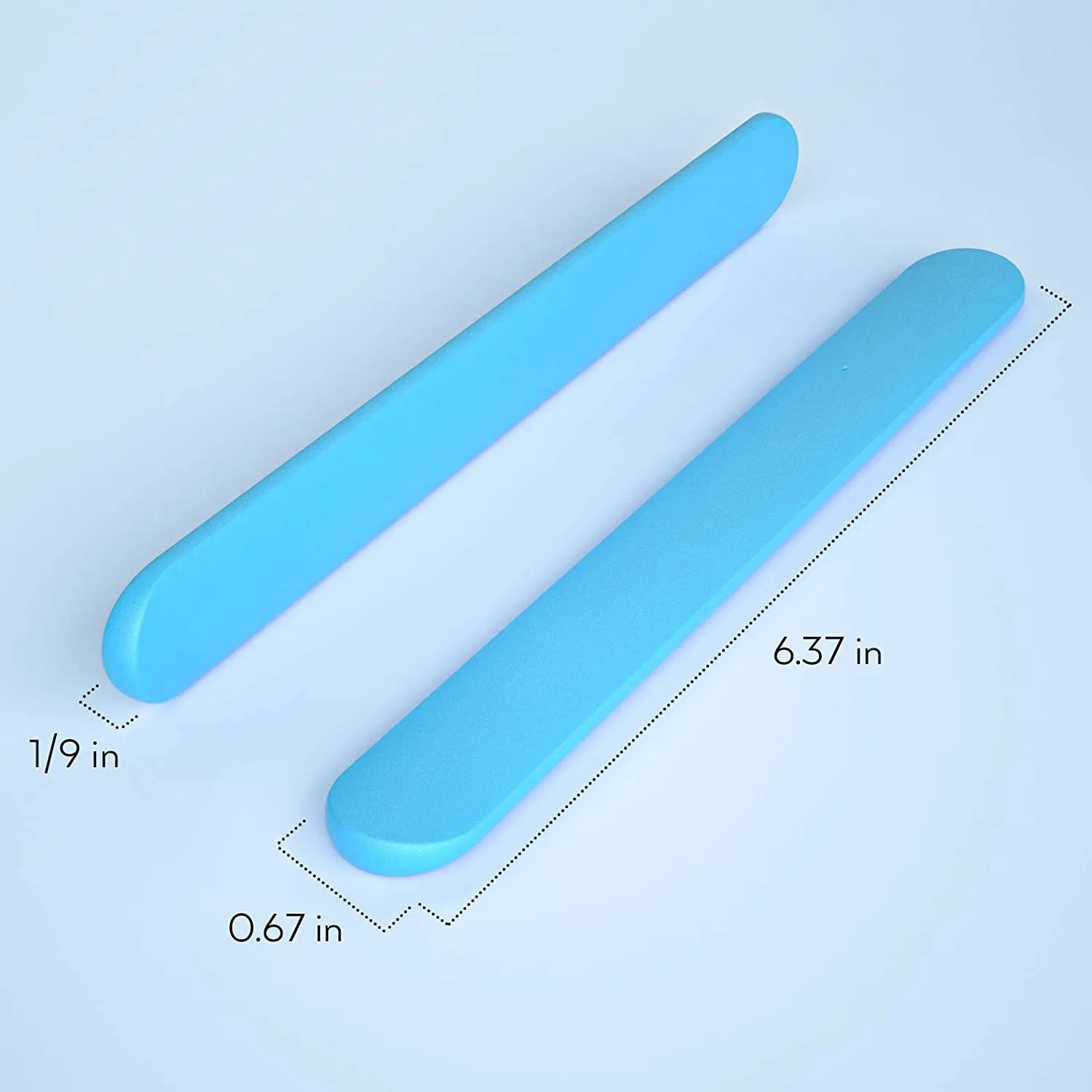 SJ High quality Silicone Depressor Tongue Soft Press Waterproof Reusable Colored Silicone Tongue Depressors OEM Wholesale