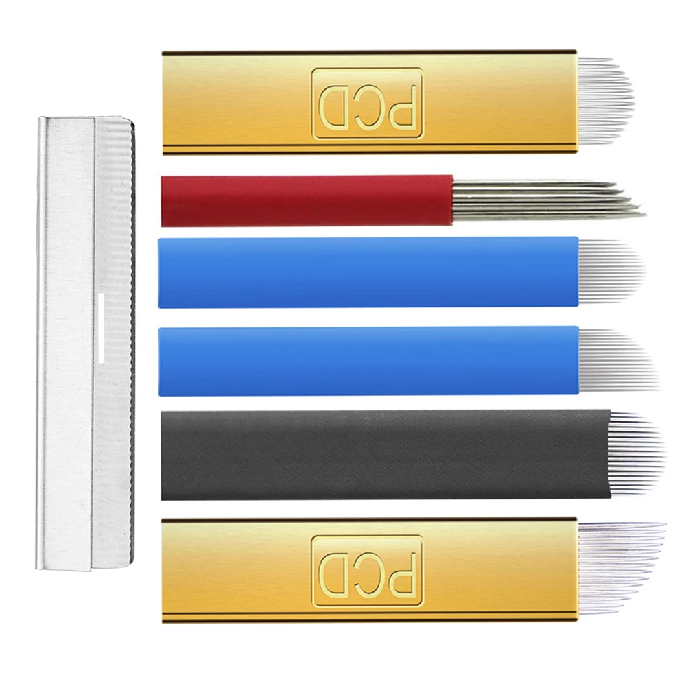Customized High Quality Shading Microblading Needle Microblading Blade For Eyebrow Permanent Makeup