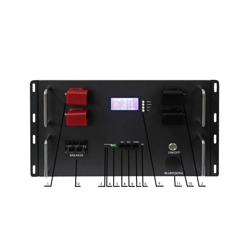 2024 Real High Quality Factory lithium battery 48V 51.2V 280AH 304AH lifepo4 battery for Energy storage battery 300ah 304ah LFP