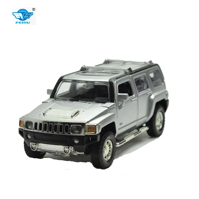 1:32 Hummer H3 детский литой автомобиль игрушечный металлический с функцией звука и света
