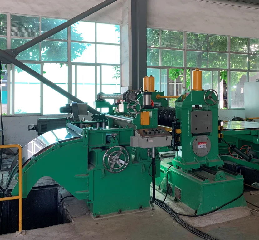 0.25~2.0x1300mm Automatic Metal Steel Strap Coil Slitting Machine Steel Shearing Manufacturer