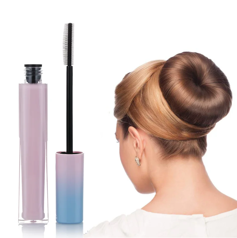Custom pink gradient tube cruelty free hair styling care kit wax stick bulk for hair with your logo