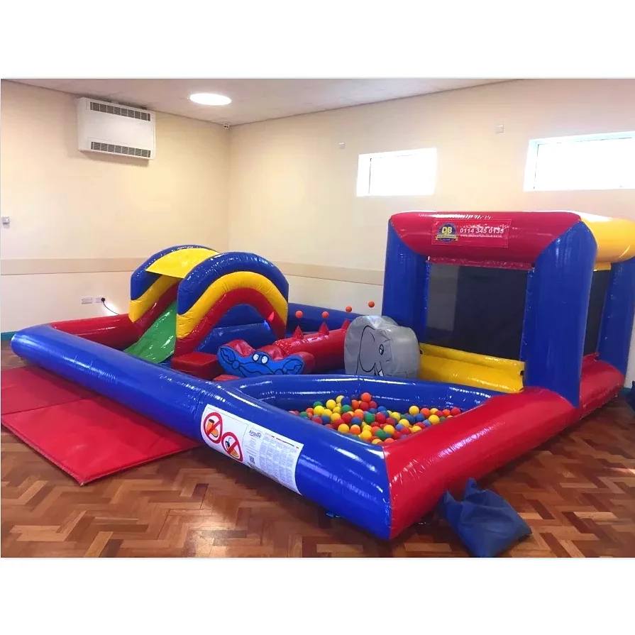 Inflatable Multi Activity Toddler Play Zone/ Inflatable Bouncy Castle Play zone