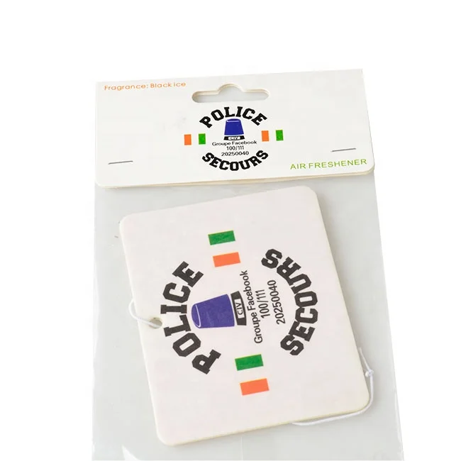 Manufactory custom air fresheners promotional car freshener