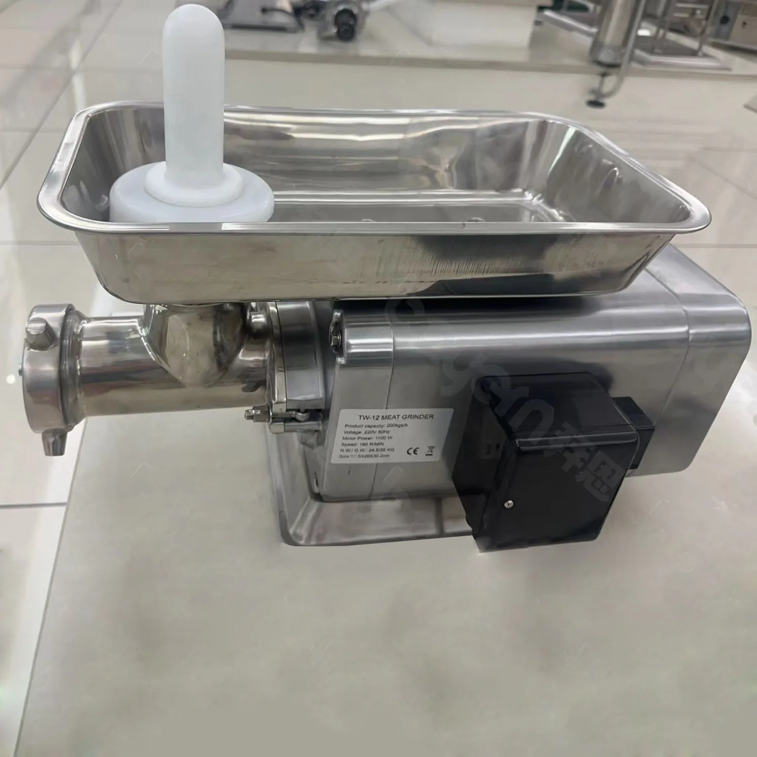Mini 304 Stainless Steel 12 22 32 42 Chilli Meat Grinder Mincer Sausage Making Machine Grinding Dicer Processing Machinery