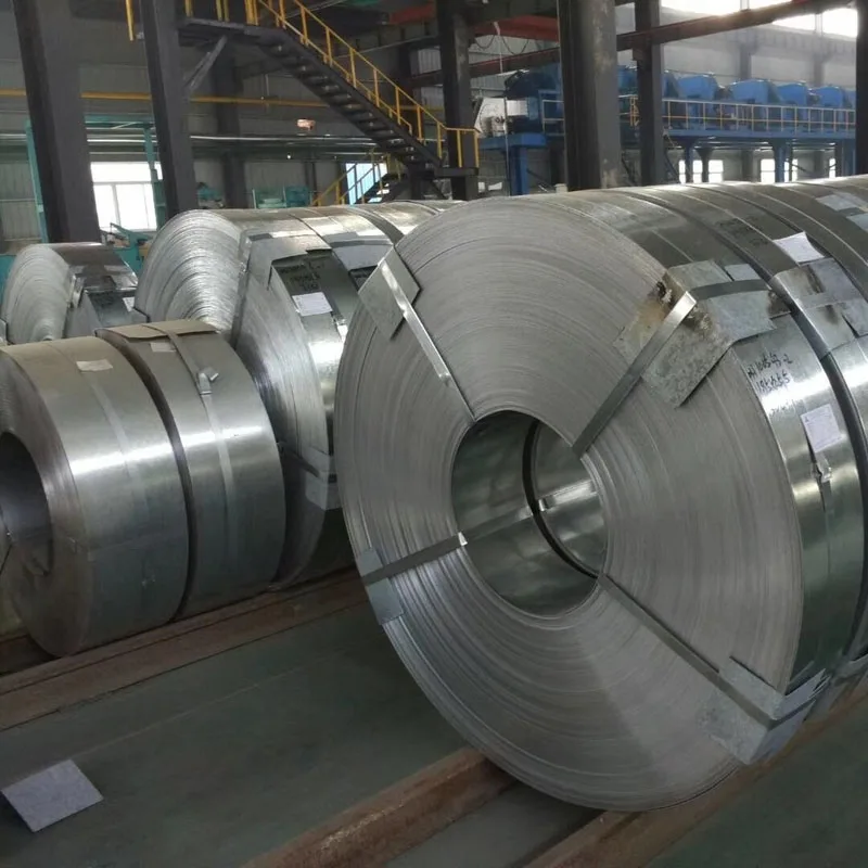 Hot dipped zinc coated stripping galvanized steel strip coil z40 slitting coil