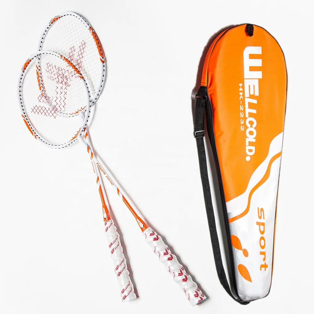 Оптовая продажа, алюминиевая ракетка для бадминтона для тренировок