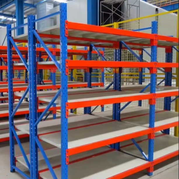 Warehouse Racks Goods Shelf Heavy Duty Racks Steel Cages Adjustable Rack Selective Pallet Industrial Racking Storage Roll Cage