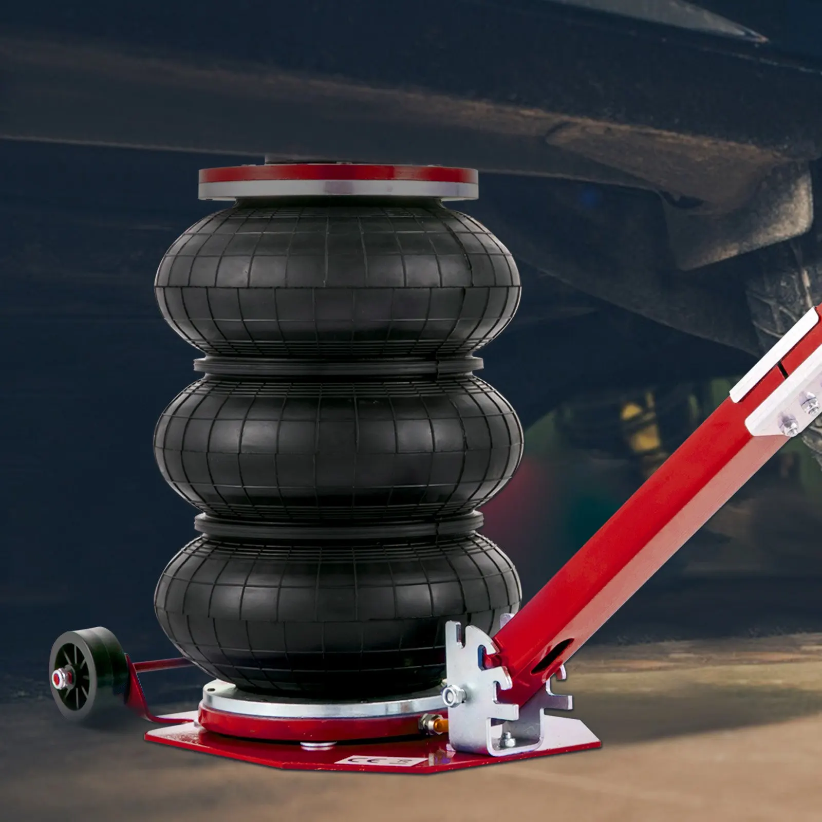 DAIXI Pneumatic Jack Quick Lift 3T, Car Repair Jacks and Floor Jacks, Folding Rod Fast Lifting, Quick Car Lifting Jack