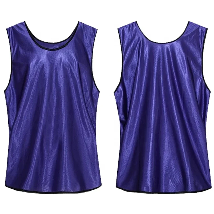 2021 2021 LiDong Wholesale Custom Cheap Sublimation Soccer Vests Reversible Sports Football Training Vest