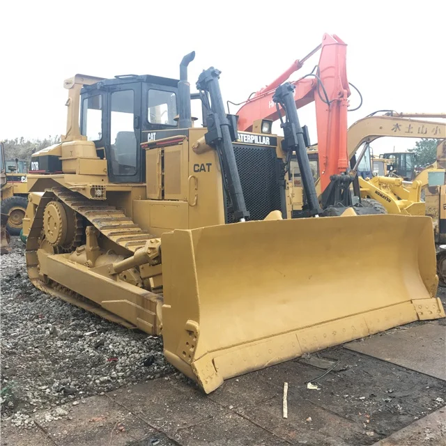 Бульдозер б/у D7G/D7R/D7H с лезвием и рыхлителем CAT D3 D4 D5 D6 D7 D8 D9 D10 бульдозер также имеет