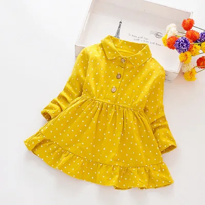 Girls dress 2019 new Korean version of the autumn super-spring spring and autumn little girl lace princess dress children skirt