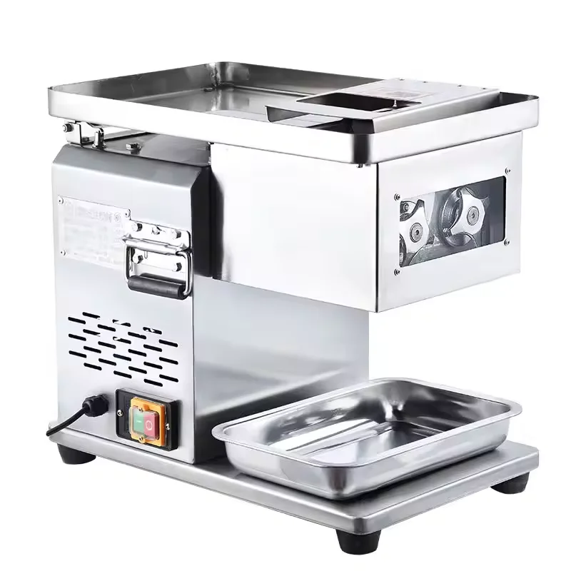 Wholesale Fully Automatic Meat Slicing And Grinding Machine Vegetable Meat Slicing Machine