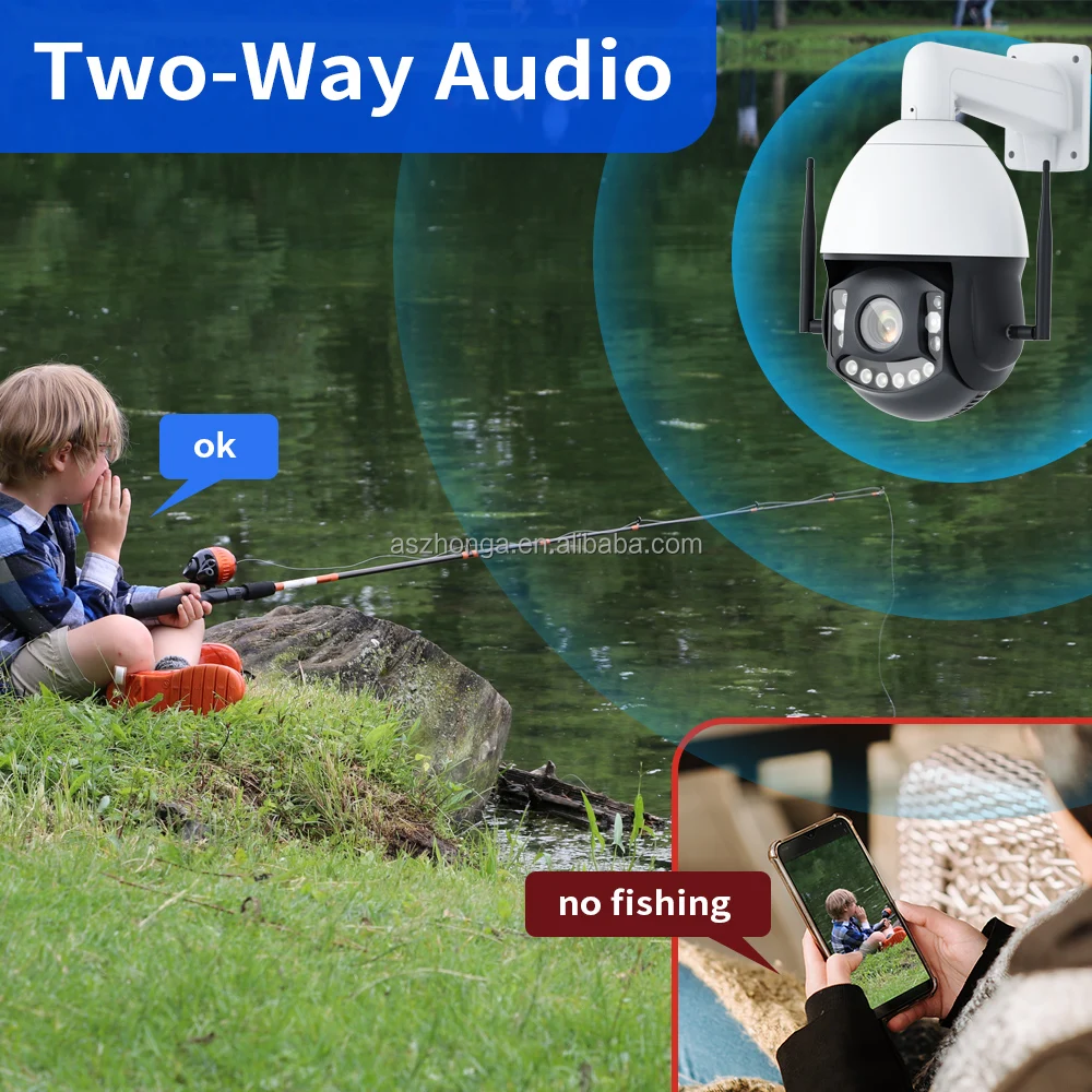 33X 4K 8MP POE PTZ 33X 40X Zoom Pan Tilt Rotation HD IP 360 Camera Wholesale Outdoor Speed Dome 1080P PTZ Camera wireless