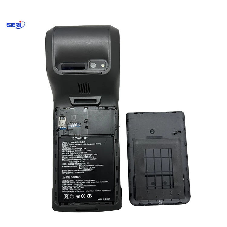 Android 13 Smart Touch Screen Handheld NFC Card Payment Offline Pos Machine with Printer