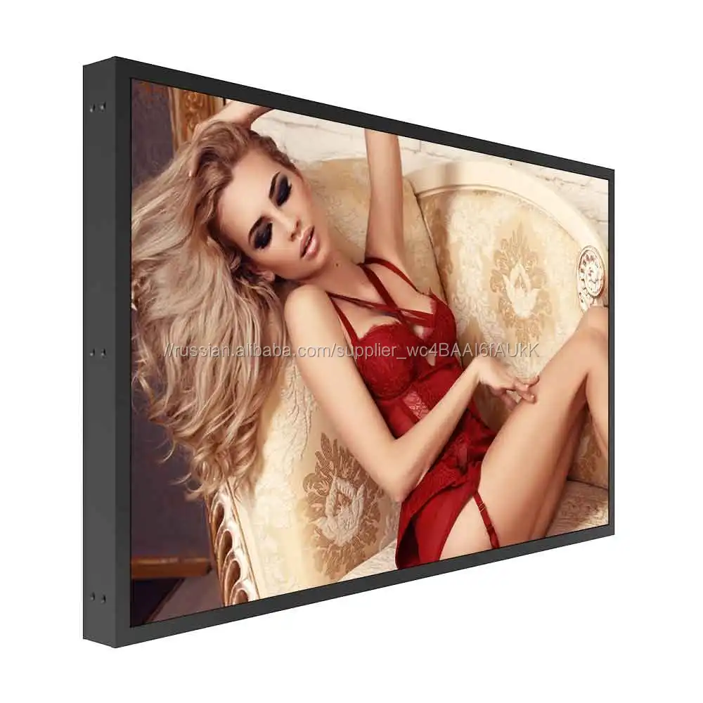 55 дюймов на открытом воздухе высокой яркости digital signage ЖК-экран светодиодная подсветка