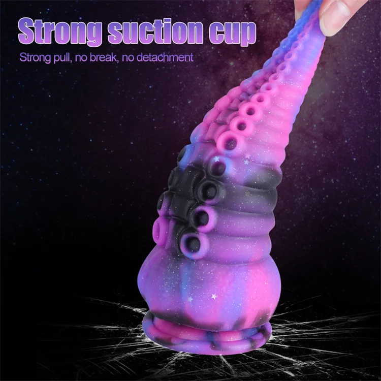 Tentacle Toys, Thick Octopus Huge Anal Dildo of Premium Liquid Silicone with Strong Suction Cup for Vaginal G Spot Anal Play