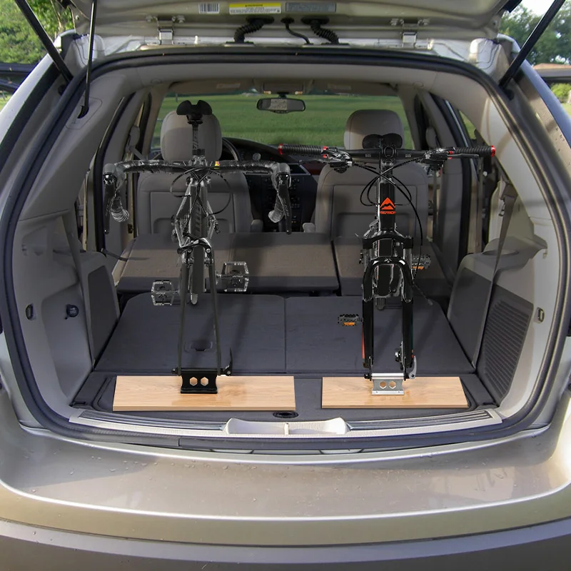 MTB Mountain Road Bike Fork Holder Mount Portable Bicycle Quick Release Fixed Clamp For Car