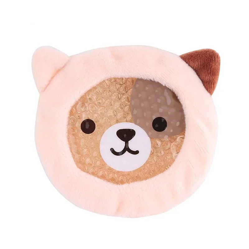 Reusable Cute Cartoon Kids Compress Cooling Ice Packs Pad Therapy Cooler Bag Gel Beads Hot Cold Pack