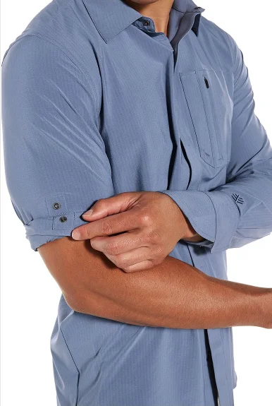 
fishing shirt quick dry uv protection for fishing for man outdoor shirt with button breathable fabric 