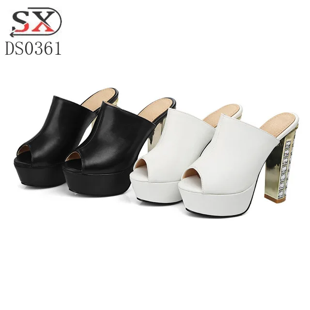 Spring and summer new sandals fish mouth waterproof platform super high heel womens shoes wholesale custom single shoes