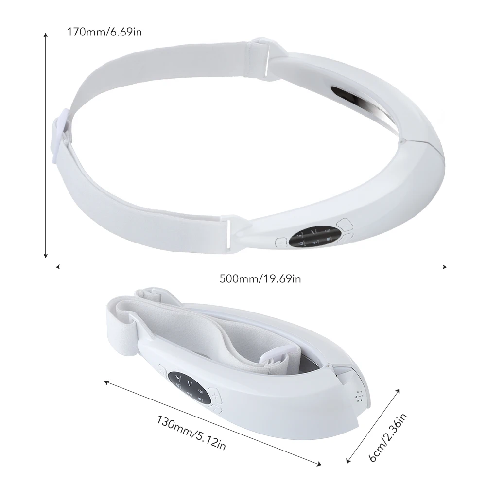 Hailicare 5 Modes LED Photon Therapy Micro Current Vibration V Face Slimming Massager V-Line Up Face Lifting Belt