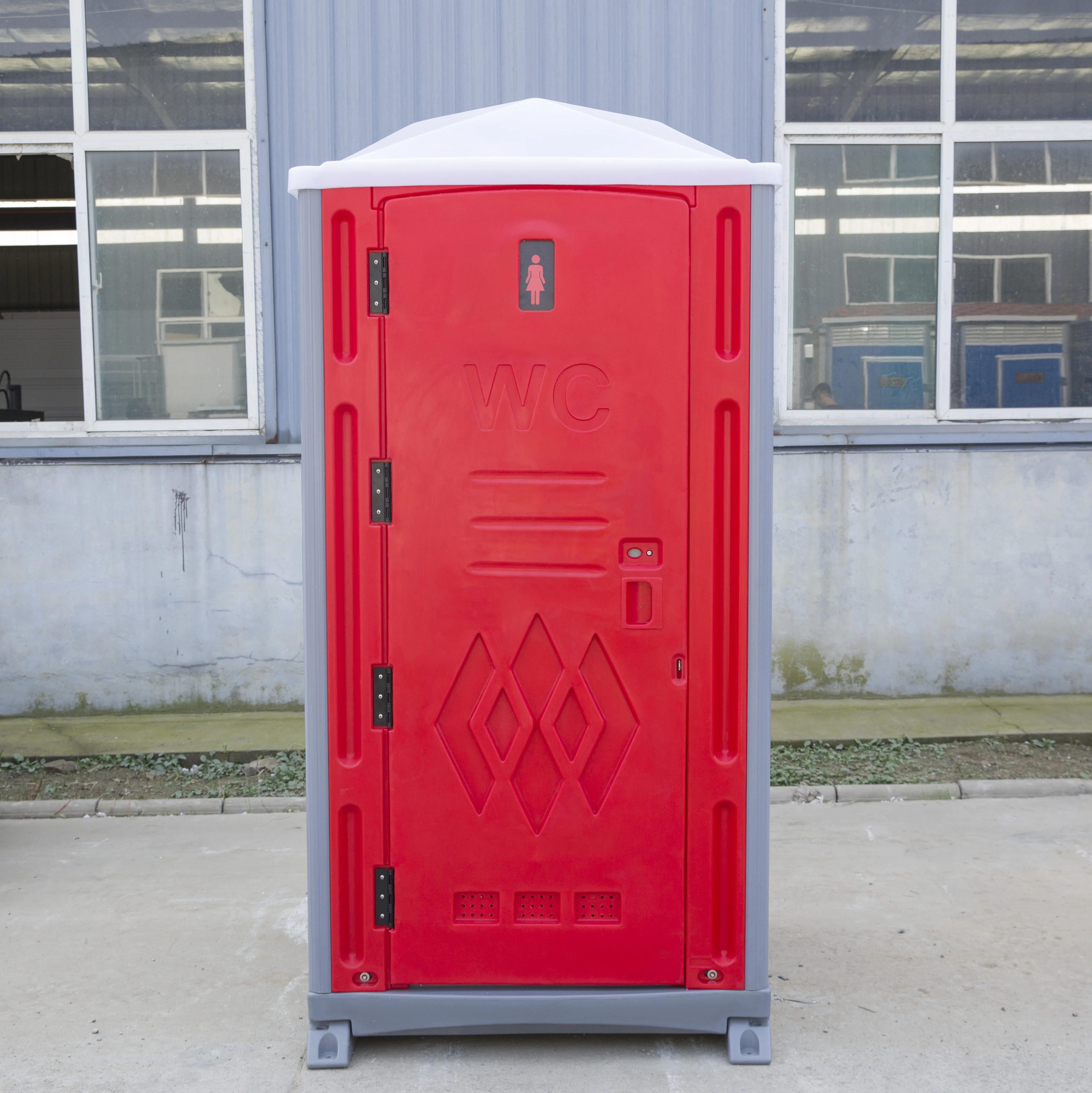 
Construction Site Outdoor Cheap HDPE Plastic Chemical Mobile Toilets For Cabin 